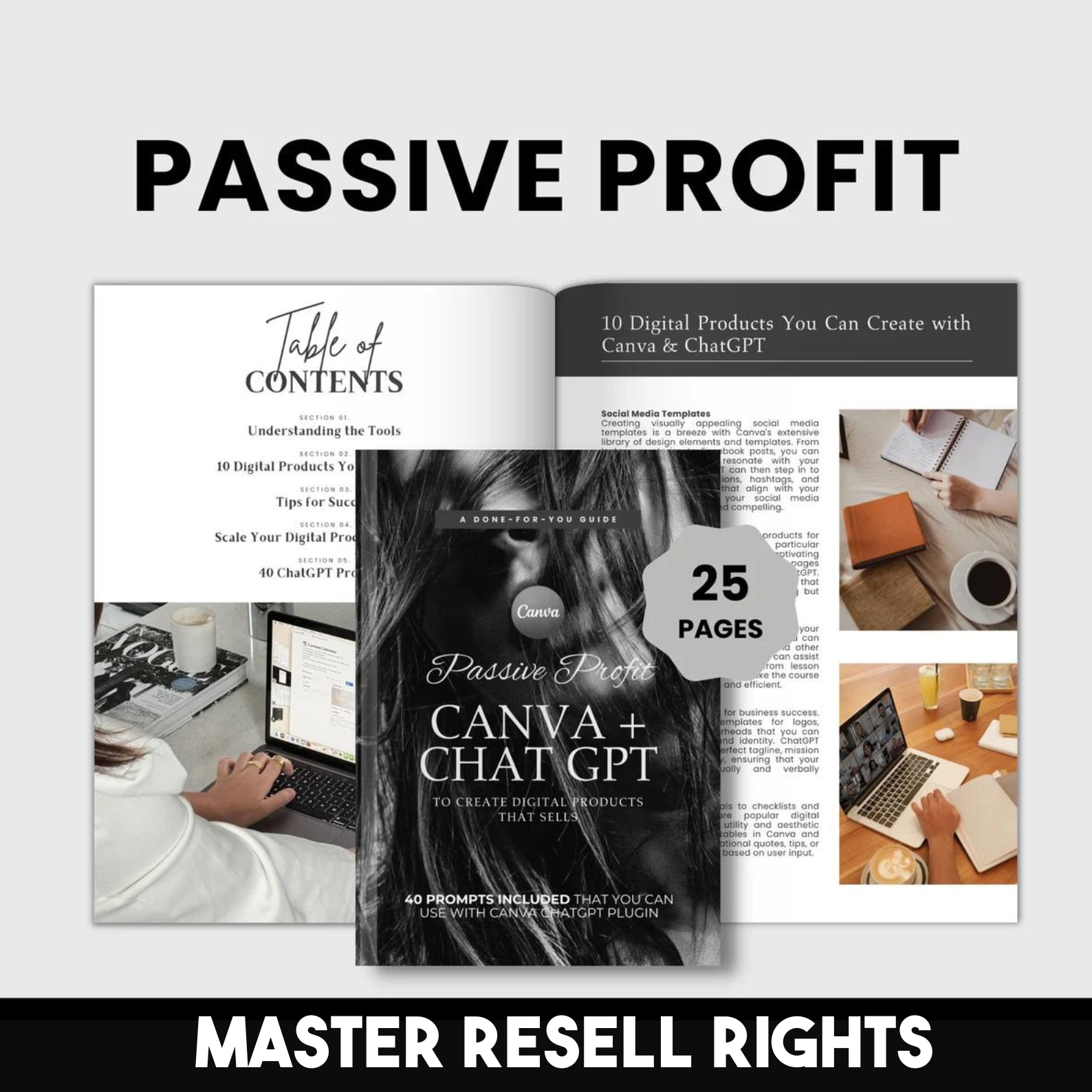 Profit Passif Canva + ChatGPT