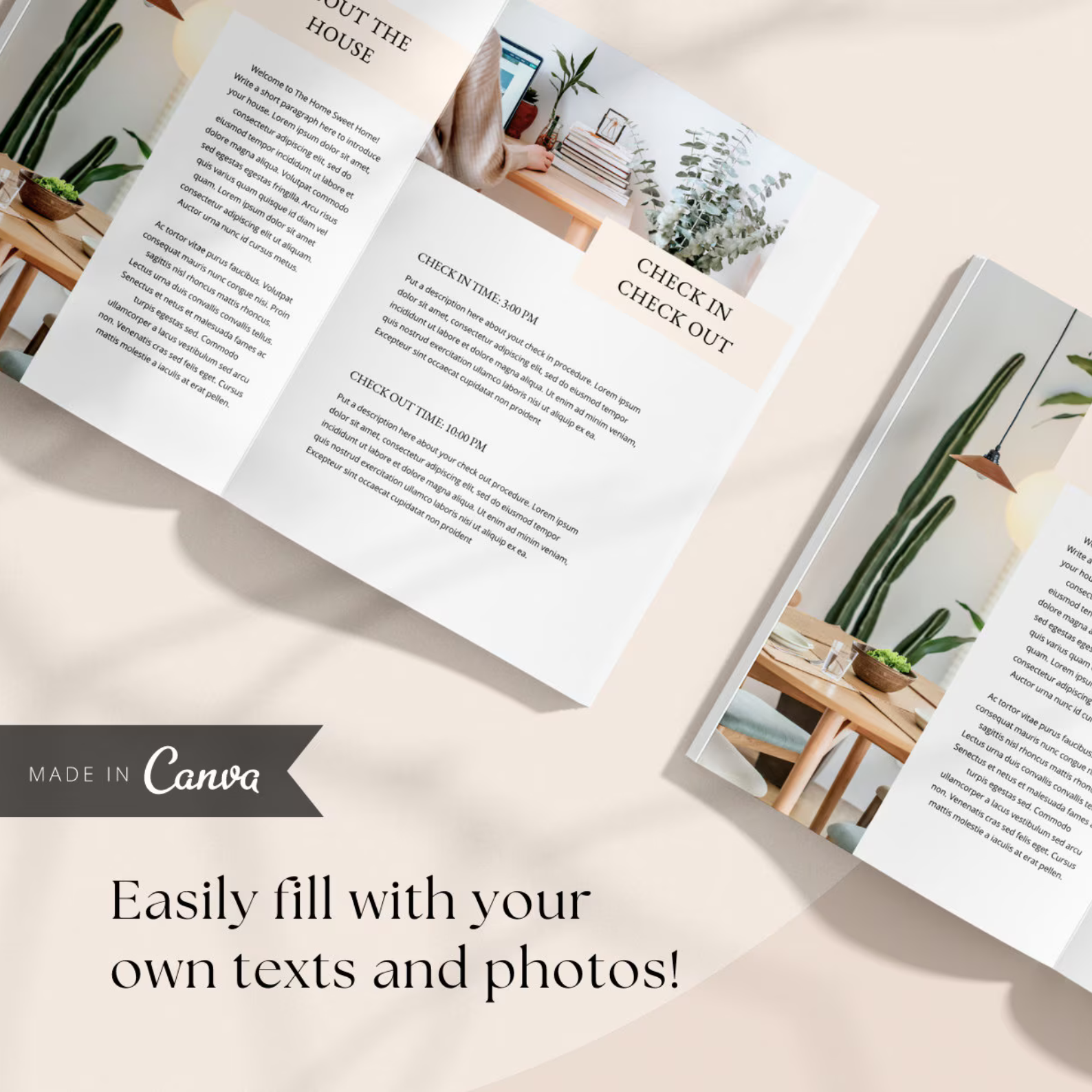 Airbnb Welcome Book Template