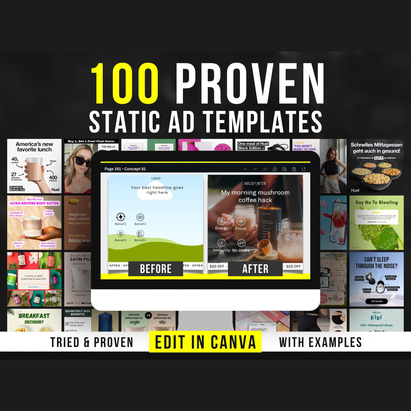 100 High-Converting Static Ads