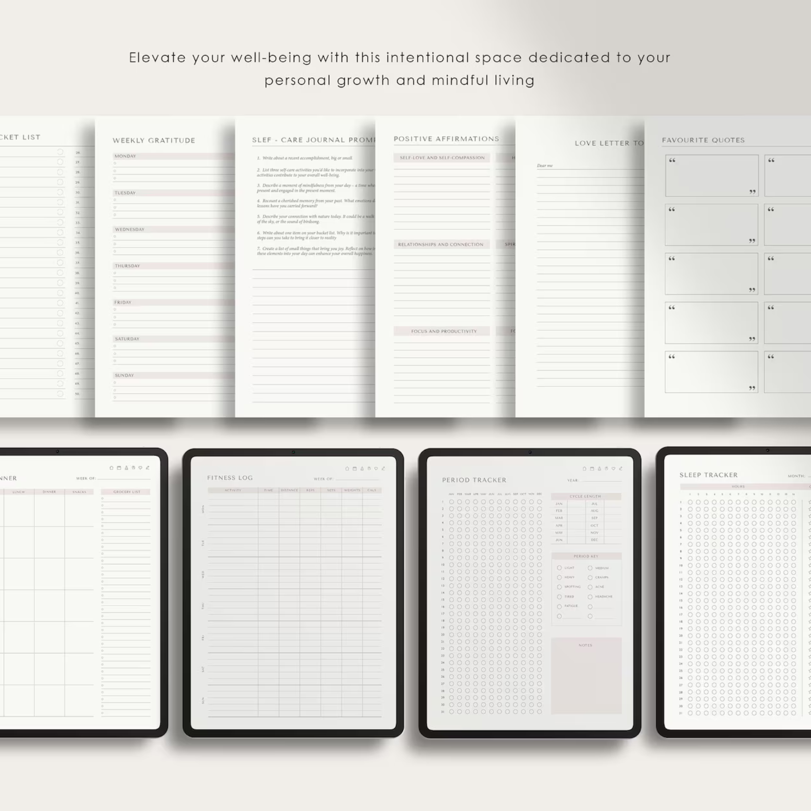 Journal de Soins Personnels